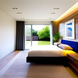 how to decorate a long rectangular bedroom