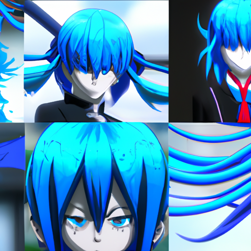 10 famous blue haired anime characters